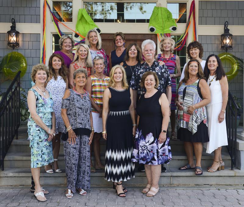 The Beach Ball committee is shown in front (l-r) Susan White, Carol Hall, Co-Chair Anne Michele Kuhns and Co-Chair Valerie Evans. In center are Raquel Maynes, Peggy Schiff, Julia Fermoile, Bonnie Mann, David Mann, Debbie Zimmer and Vicki Topel.
In back are Brenda Adkins, Amanda Neal, Pat Tosi, Carolyn Zollar and Louise Markland. DENY HOWETH PHOTOS